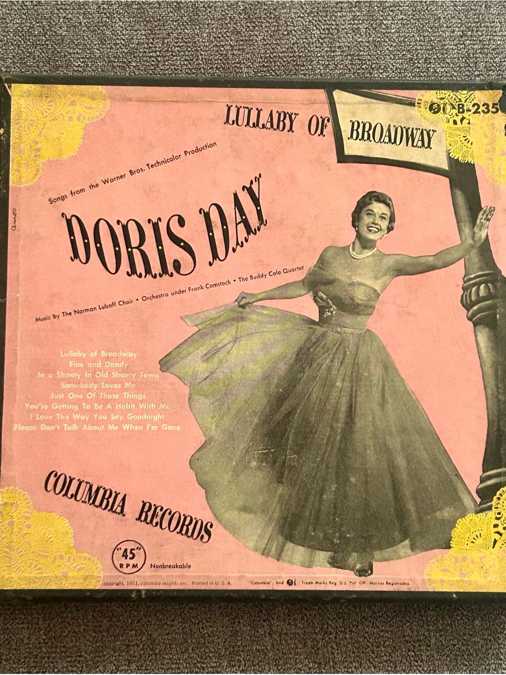 Lullaby of Broadway by Doris Day